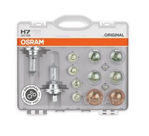 Set becuri auto de rezerva camion 24 V, H7 OSRAM CLKH724V