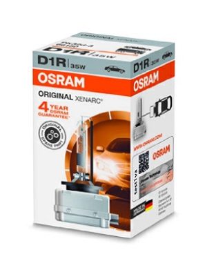 Bec xenon far faza lunga 85V D1R 4100 K Xenarc, original, OSRAM 66150