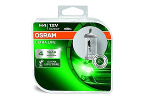 Set 2 becuri 12 V, H4 60/55 W Ultra Life OSRAM 64193ULT-HCB