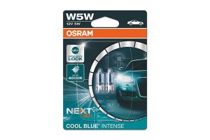 Set 2 becuri 12 V, W5W Cool Blue Intense Nextgen, blister, OSRAM 2825HCBN-02B