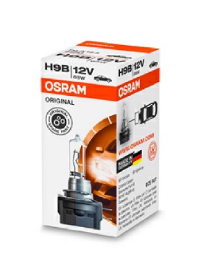 Bec far faza lunga 12 V, H9B 65 W, original, OSRAM 64243
