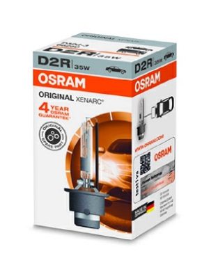 Bec xenon far faza lunga 85V D2R 4100 K Xenarc, original, OSRAM 66250