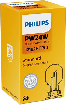Bec semnalizator 12 V, PW24W HTR Hiper Vision PHILIPS 12182HTRC1