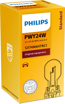 Bec semnalizare 12 V, PWY4W Nahtr Hiper Vision PHILIPS 12174NAHTRC1