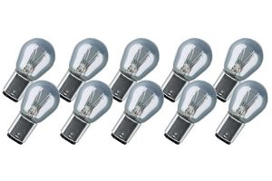 Set 10 becuri stop frana pentru camioane, 24 V, P21/5W BAY15D, SCT 44055
