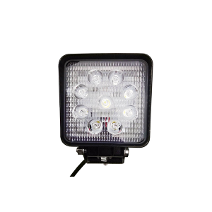 Proiector LED JBM 53428, patrat, 27 W, 1800 lumeni, alimentare 10-30 V