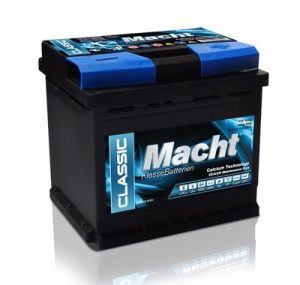 Baterie auto MACHT 25342, tensiune 12 V, amperaj 50 Ah, curent pornire 420 A, 207 x 175 x 190 mm