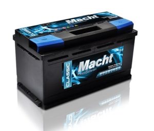 Baterie auto MACHT 25350, tensiune 12 V, amperaj 100 Ah, curent pornire 800 A, 353 x 175 x 190 mm