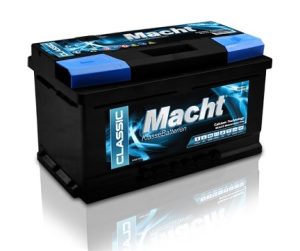 Baterie auto MACHT 25349, tensiune 12 V, amperaj 80 Ah, curent pornire 720 A, 310 x 175 x 175 mm
