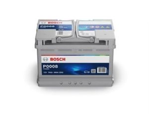Baterie auto BOSCH Power Line P0008 0092P00080, 12 V, 74 Ah, 680 A, 278x175x190 mm, borna normala dreapta +