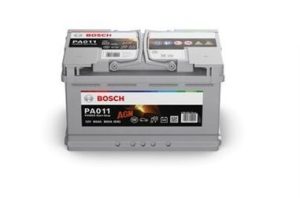 Baterie auto BOSCH Power AGM Line Start-Stop PA011 0092PA0110, 12 V, 80 Ah, 800 A, 315x175x190 mm, borna normala dreapta +