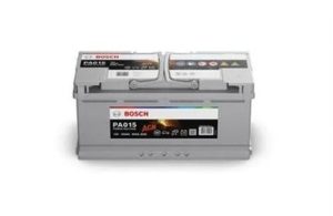 Baterie auto BOSCH Power AGM Line Start-Stop PA015 0092PA0150, 12 V, 105 Ah, 950 A, 394x175x190 mm, borna normala dreapta +