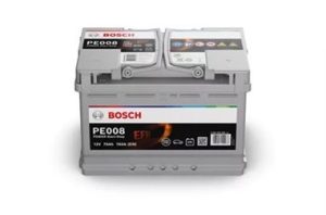 Baterie auto BOSCH Power EFB Line Start-Stop PE008 0092PE0080, 12 V, 70 Ah, 760 A, 278x175x190 mm, borna normala dreapta +