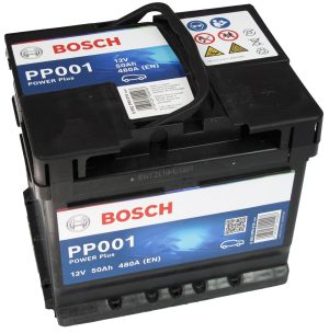 Baterie auto BOSCH Power Plus Line PP001 0092PP0010, 12 V, 50 Ah, 480 A, 207x175x175 mm, borna normala dreapta +
