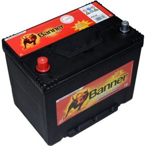 Baterie auto BANNER Power Bull P70 24, tensiune 12 V, amperaj 70 Ah, curent pornire 600 A