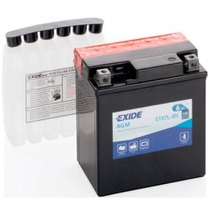 Baterie motocicleta EXIDE Maintenance Free EBYTX7L-BS, tensiune 12 V, amperaj 6 Ah, curent pornire 100 A
