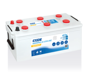 Baterie pornire EXIDE Marine and Leisure ET1600, tensiune 12 V, amperaj 230 Ah, curent pornire 1100 A