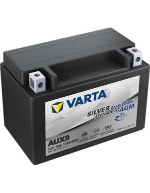 Baterie auto VARTA Silver Auxiliary 509106013 G412, tensiune 12 V, amperaj 9 Ah, curent pornire 130A, borna Inversa stanga +