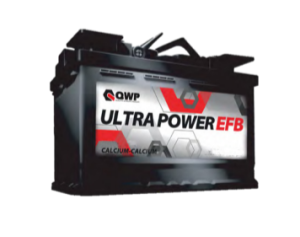 Baterie auto QWP Ultra Power EFB WEP5750 EFB, tensiune 12 V, amperaj 75 Ah, curent pornire 730 A