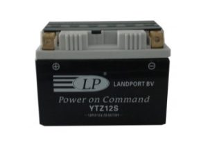 Baterie motocicleta LANDPORT AGM LP YTZ12-S, tensiune 12 V, amperaj 11 Ah, cu pachet acid