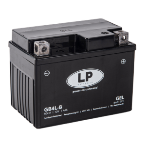 Baterie motocicleta LANDPORT LP GB4L-B, tensiune 12 V, amperaj 4 Ah