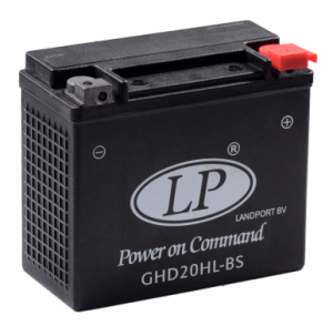 Baterie motocicleta LANDPORT LP GHD20HL-BS, tensiune 12 V, amperaj 19 Ah