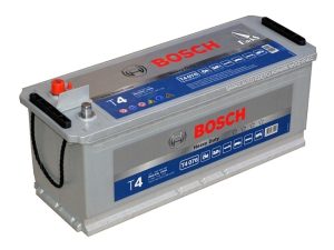 Baterie camioane BOSCH T4 HD 0092T40760, tensiune 12 V, amperaj 140 Ah, curent pornire 800 A
