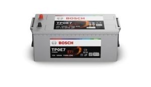 Baterie camioane BOSCH 0092TP0E77, tensiune 12 V, amperaj 185 Ah, curent pornire 1100 A