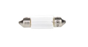 Bec auto halogen Bosch C5W 5W 12V 1987302810, lampa numar, 35 mm, se vinde la set de 10 bucati/pret pe bucata