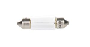 Bec auto iluminare numar inmatriculare C5W, E1 2EL, 12V 5W BOSCH 1987302211 Pure Light WS, se vinde la set de 10 bucati/pret pe bucata