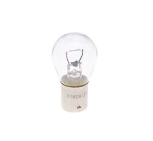 Bec auto iluminare numar circulatie P21W 12V 21W BA15s BOSCH 1987302201 Pure Light WS, se vinde la set de 10 bucati/pret pe bucata