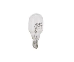 Bec auto lampa ceata spate W16W 12V 16W W2.1x9.5d BOSCH 1987302205 Pure Light WS, se vinde la set de 10 bucati/pret pe bucata