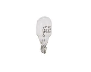 Bec auto lampa ceata spate W16W 12V 16W W2.1x9.5d BOSCH 1987302821 ECO WS, se vinde la set de 10 bucati/pret pe bucata