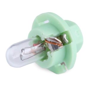 Bec auto iluminat bord MAGNETI MARELLI 002053100000, PBX4, tensiune 12V, putere 2W, conector BX8,4d, verde