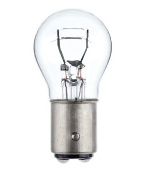 Bec auto semnalizator HELLA STANDARD 8GD 002 078-121, 12V, 21/5W, P21/5W, BAY15d, halogen, se vinde la set de 10 bucati/pret pe bucata