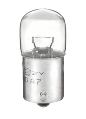 Bec auto pentru iluminare numar circulatie HELLA STANDARD 8GA 002 071-131, tensiune 12V, putere 10W, R10W, conector BA15s