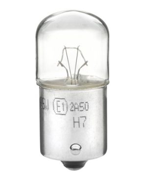 Bec auto pentru iluminare numar circulatie HELLA HEAVY DUTY 8GA 002 071-241, tensiune 24V, putere 5W, R5W, conexiune BA15s, comanda minima 10 bucati
