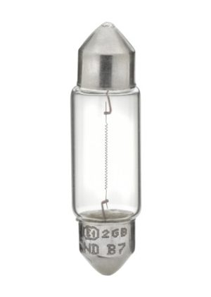 Bec auto semnalizator HELLA HEAVY DUTY 8GM 002 091-241, tensiune 24V, putere 18W, bec soffite, conector SV8.5-8, comanda minima 10 bucati