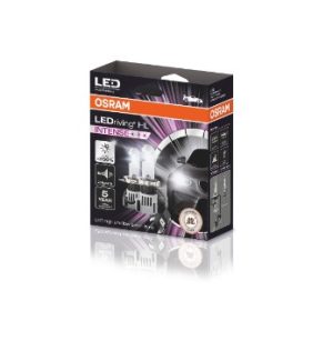 Set 2 becuri LED pentru far OSRAM LEDriving HL INTENSE 64193DWINT-2HFB, tensiune 12V, putere 23/27 W, soclu P43t