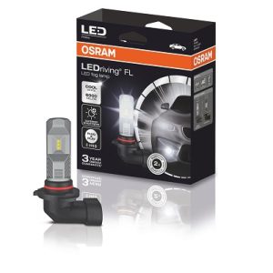 Set 2 becuri LED OSRAM LEDriving FL 9745CW, H10, tensiune 12V, putere 10W, soclu PY20d, 6000K