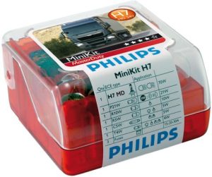 Sortimente becuri camion PHILIPS MiniKit H7 55555SKMDKM, H7, tensiune 24V