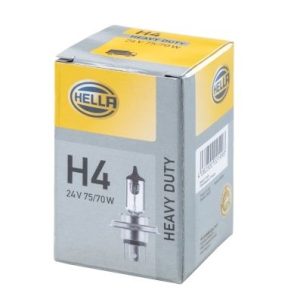 Bec pentru far H4 HELLA 8GJ 002 525-251, P43t-38, 24V, 75/70W