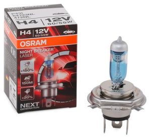 Bec far faza lunga OSRAM 64193NL, H4, 12V, 60/55W, 4200K, halogen