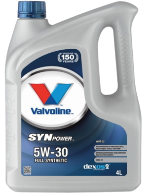 Ulei motor VALVOLINE SYNPOWER MST C3 5W30 V530SPMSTC3/4, volum 4 litri, sintetic