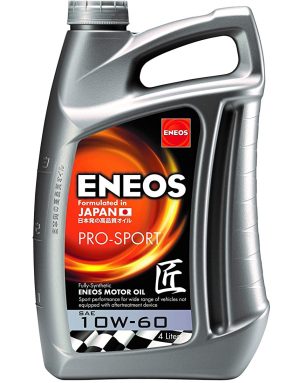 Ulei motor ENEOS PRO-SPORT 10W60 E.PRO10W60/4, volum 4 litri, sintetic