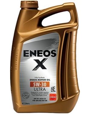 Ulei motor ENEOS X 5W30 ULTRA E.XU5W30/4, volum 4 litri, sintetic
