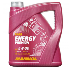 Ulei motor MANNOL Energy Premium 5W30 MN7908-4, volum 4 litri, sintetic