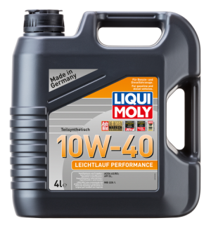 Ulei motor LIQUI MOLY Leichtlauf Performance 10W40 8998, volum 4 litri, semi sintetic