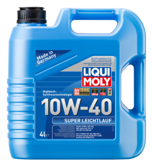 Ulei motor LIQUI MOLY Super Leichtlauf 10W40 9504, volum 4 litri, sintetic