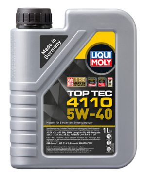 Ulei motor LIQUI MOLY Top Tec 4110 5W40 21478, volum 1 litru, sintetic